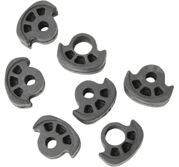 DRAG SPECIALTIES Montagematerial & Zubehör - FOOTPEGS SML RUBBERS ONLY