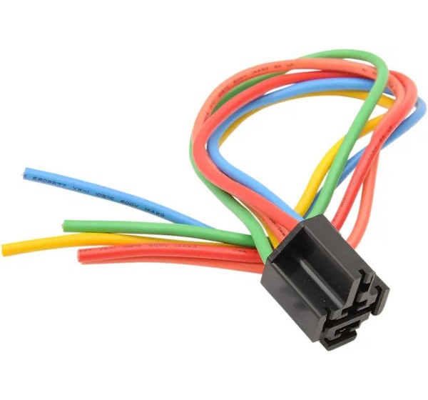 DRAG SPECIALTIES Montagematerial & Zubehör - RELAY PLUG W/COLOR WIRE