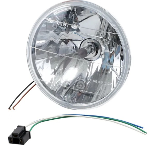DRAG SPECIALTIES Scheinwerfer - 7H/LIGHT WITH PARK LIGHT