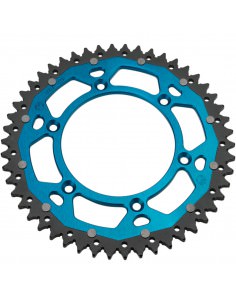 MOOSE RACING HINTERES KETTENRAD / 48 ZÄHNE / 520 TEILUNG / BLAU/NATUR / ALUMINIUM/STAHL 2