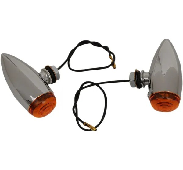 DRAG SPECIALTIES Zusatzbeleuchtung - SMOOTH AMBER MARKR LIGHTS