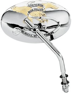 Live To Ride Custom Spiegel