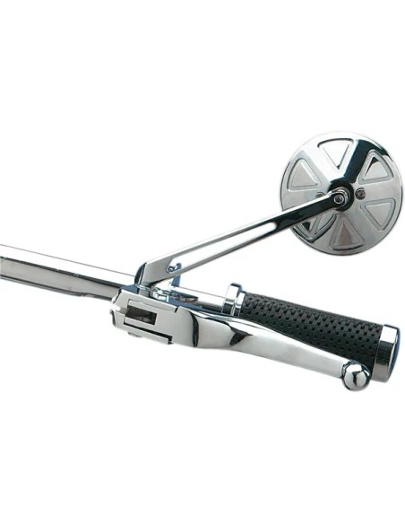 DRAG SPECIALTIES Spiegel - ROUND MIRROR W/LONG STEM