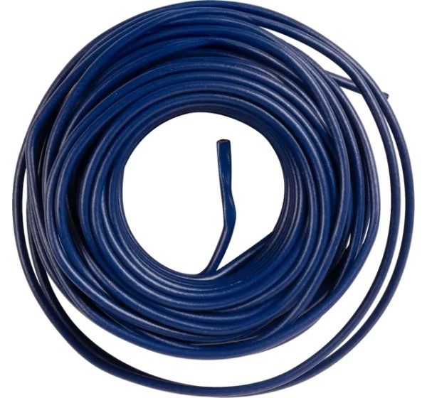 DRAG SPECIALTIES Montagematerial & Zubehör - BLUE 16GA WIRE 35FT ROLL