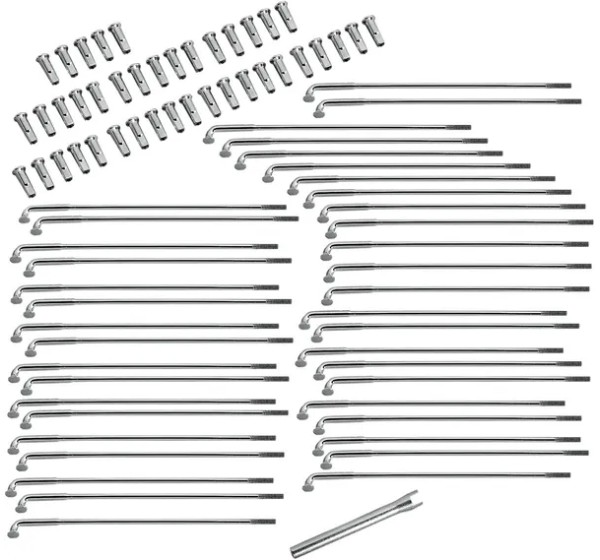 DRAG SPECIALTIES Montagematerial & Zubehör - 6.5 CHRM SPOKE-EXCEL RIM