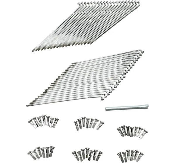 DRAG SPECIALTIES Montagematerial & Zubehör - CHR SPOKES STL HUB 21C-R