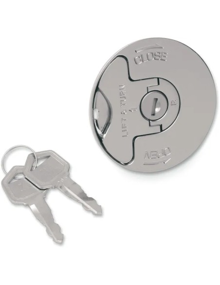 DRAG SPECIALTIES Tankdeckel - LOCKING GAS CAP VENTED