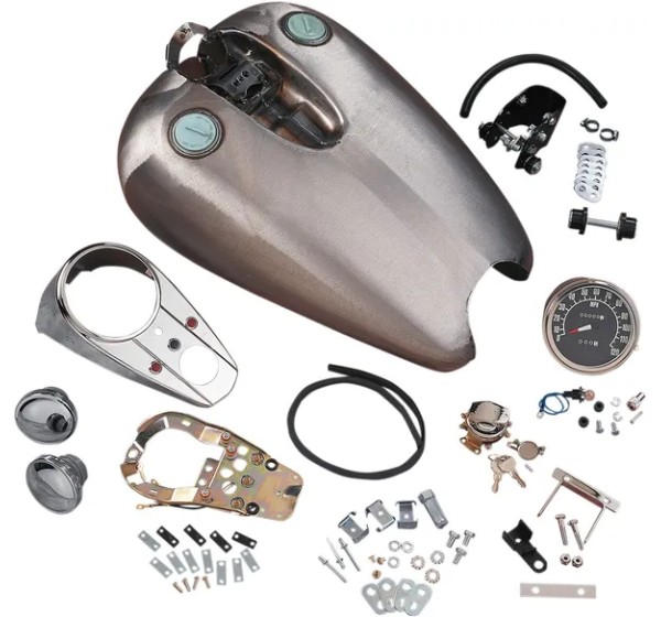 DRAG SPECIALTIES Tanks, Tankabdeckungen & -polster für Harley Davidson XLH 883 1986-1994