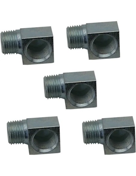 S&S CYCLE Schmiersystem - FITTING OIL 90 DEG 5PK