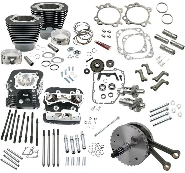 S&S CYCLE Zylinder, Zylindersätze & Big Bore Sätze für Harley Davidson FLHR 1450 1999-2006