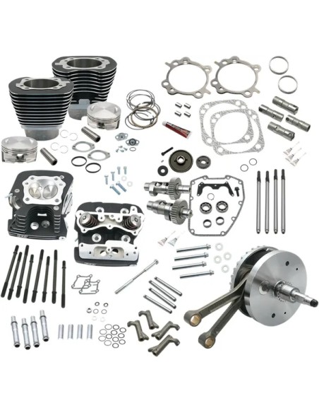 S&S CYCLE Zylinder, Zylindersätze & Big Bore Sätze für Harley Davidson FLSTC 1450 2000-2006