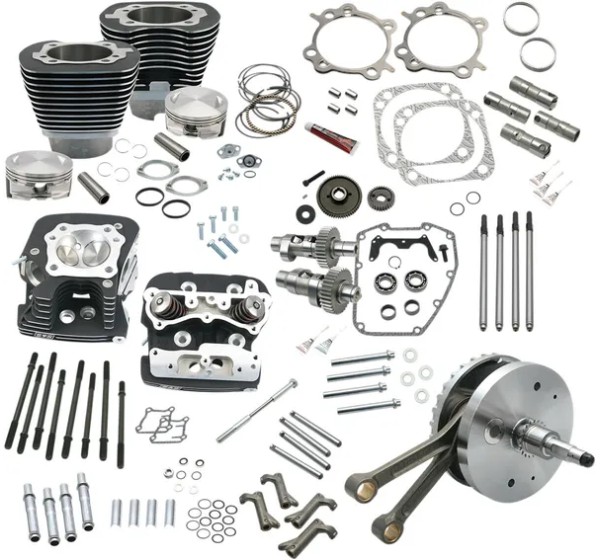 S&S CYCLE Zylinder, Zylindersätze & Big Bore Sätze für Harley Davidson FLSTC 1450 2000-2006