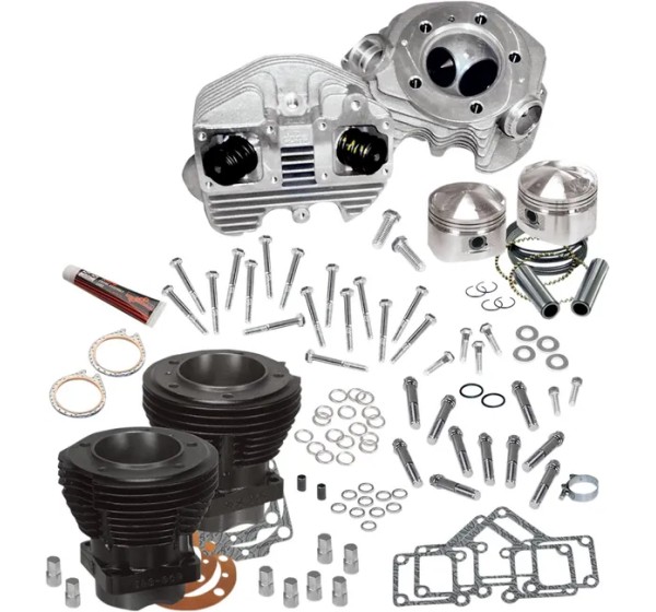 S&S CYCLE Zylinder, Zylindersätze & Big Bore Sätze für Harley Davidson FLH 1200 1970-1978