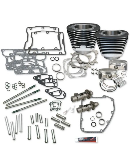 S&S CYCLE Zylinder, Zylindersätze & Big Bore Sätze für Harley Davidson FXDB 1584 2007-2013