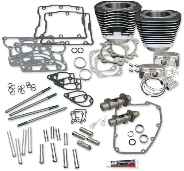 S&S CYCLE Zylinder, Zylindersätze & Big Bore Sätze für Harley Davidson FXDB 1584 2007-2013