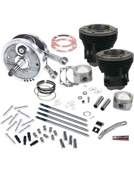 S&S CYCLE Zylinder, Zylindersätze & Big Bore Sätze für Harley Davidson FLH 1200 1970-1978
