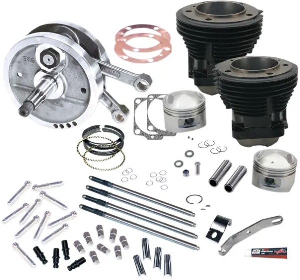 S&S CYCLE Zylinder, Zylindersätze & Big Bore Sätze für Harley Davidson FLH 1200 1970-1978