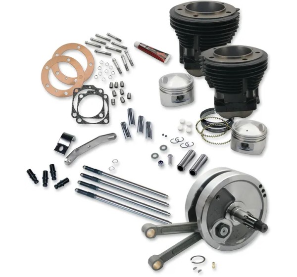 S&S CYCLE Zylinder, Zylindersätze & Big Bore Sätze für Harley Davidson FLH 1200 1970-1978
