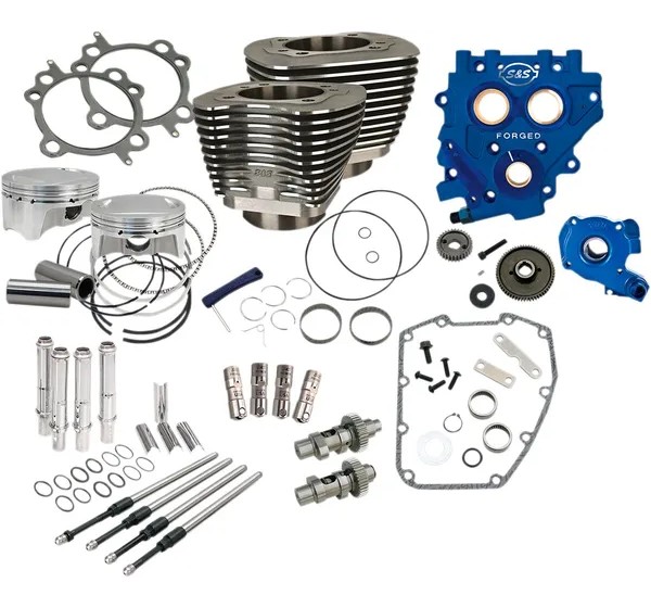 S&S CYCLE Zylinder, Zylindersätze & Big Bore Sätze für Harley Davidson FLSTFB 1690 ABS 2012-2017