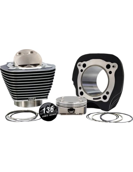 S&S CYCLE Zylinder, Zylindersätze & Big Bore Sätze für Harley Davidson FLHTK 1868 ABS 2020-2024
