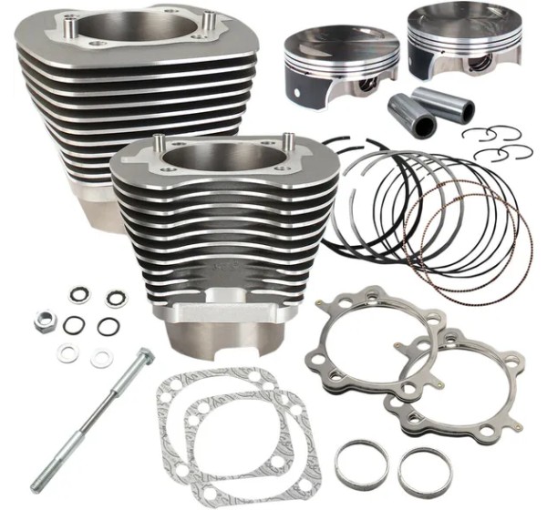 S&S CYCLE Zylinder, Zylindersätze & Big Bore Sätze für Harley Davidson FXDB 1584 2007-2013