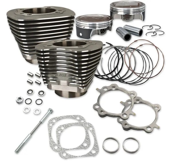 S&S CYCLE Zylinder, Zylindersätze & Big Bore Sätze für Harley Davidson FXDB 1584 2007-2013
