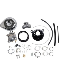 Super E Vergaser mit Stealth Luftfilter-Kit