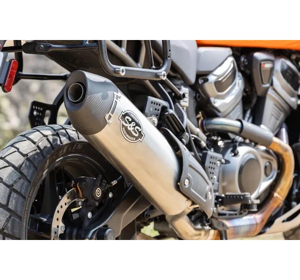 S&S CYCLE Endschalldämpfer für Harley Davidson RA 1250 S ABS ab 2021