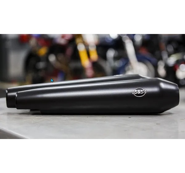 S&S CYCLE Endschalldämpfer für ROYAL ENFIELD CONTINENTAL GT 650 EFI ABS 2019-2023