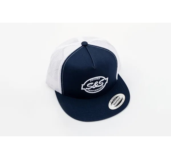 S&S CYCLE Kopf- & Halsbedeckungen - HAT TRUCKER NAVY