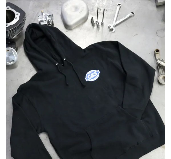 S&S CYCLE Hoodies, Sweatshirts & Jacken - HOODY BLACK S