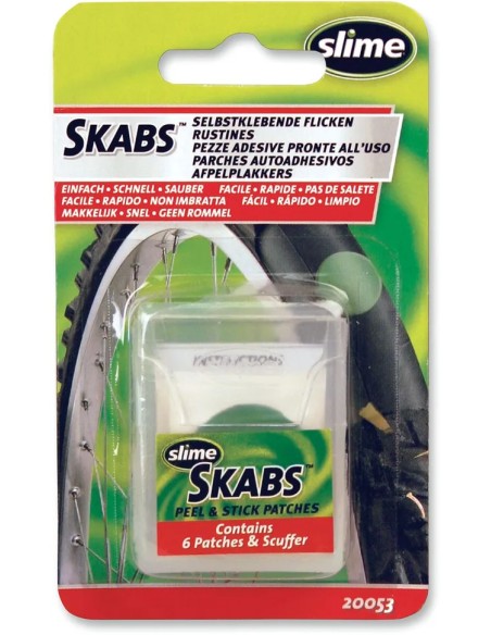 SLIME Flüssigkeiten & Dichtmittel - SKABS PRE-GLUED PATCH 6PK