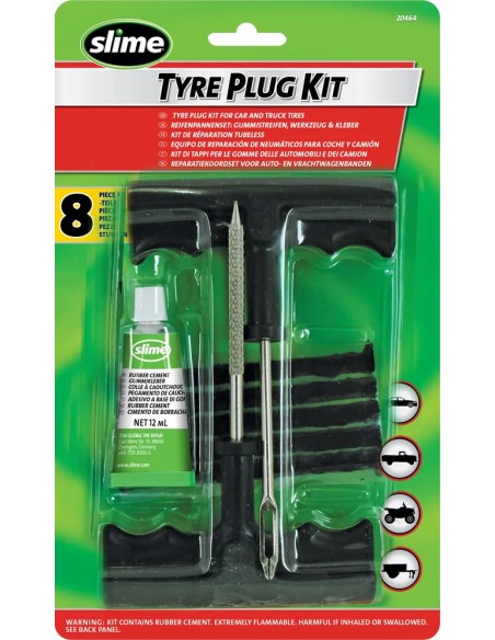 SLIME Montagematerial & Zubehör - TYRE PLUG KIT