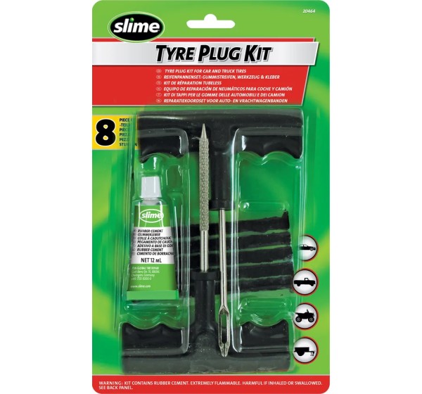 SLIME Montagematerial & Zubehör - TYRE PLUG KIT