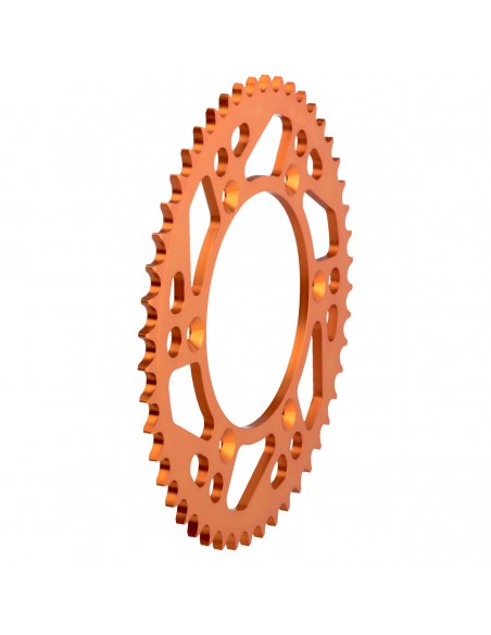 MOOSE RACING HINTERES KETTENRAD / 46 ZÄHNE / 428 TEILUNG / ORANGE / ALUMINIUM