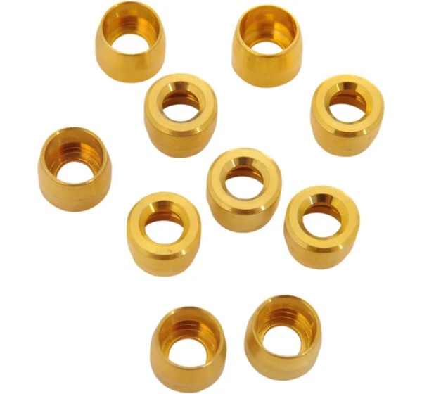 GOODRIDGE Montagematerial & Zubehör - -3 OLIVE 10-PK BRASS