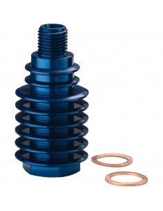 MOOSE RACING HINTERER BREMSSATTELKÜHLER ALUMINIUM BLAU 2
