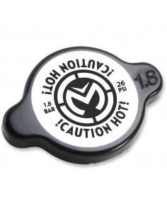 MOOSE RACING HOCHDRUCK KÜHLERDECKEL 18 BAR SCHWARZ 2