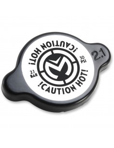 MOOSE RACING HOCHDRUCK KÜHLERDECKEL 21 BAR SCHWARZ 2