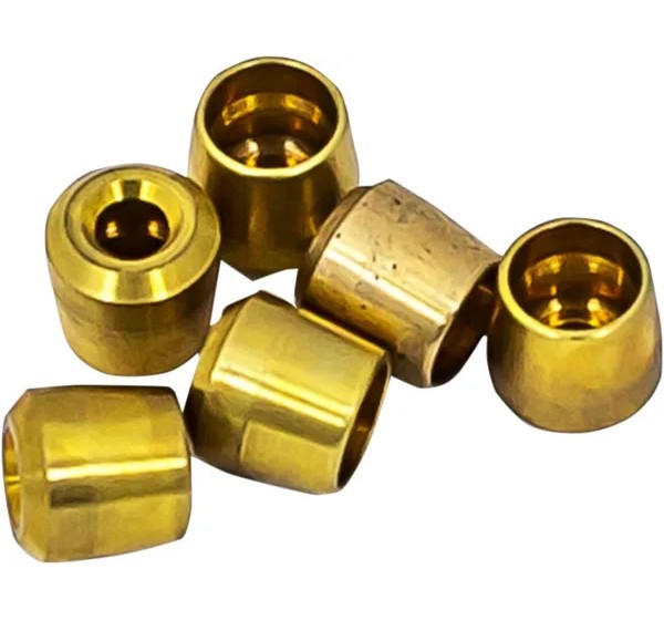 GOODRIDGE Brems- & Kupplungsleitungen - OLIVE -02 BRASS 6PK