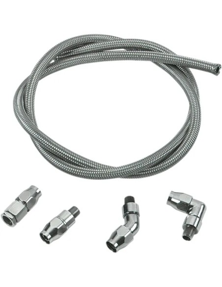 GOODRIDGE Schmiersystem - TANK STUB FEMALE FIT CHR