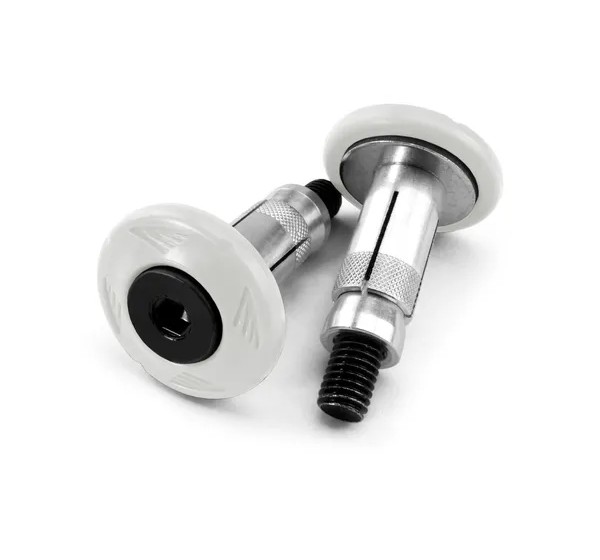 CYCRA Stummellenker & Lenkerenden - GRIP ARMOR W/BAR END WHT