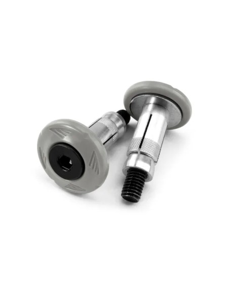CYCRA Stummellenker & Lenkerenden - GRIP ARMOR W/BAR END GRAY
