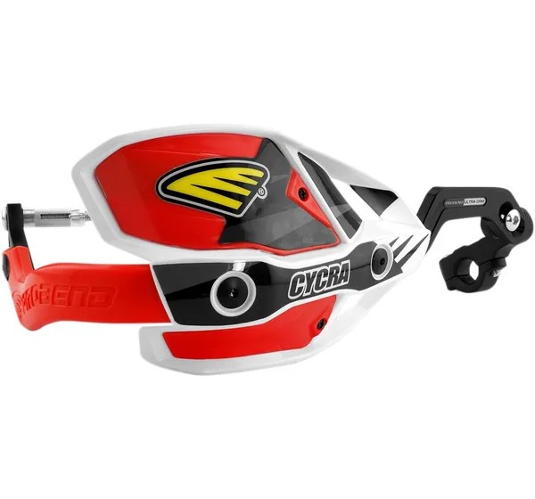 CYCRA Handprotektoren - GUARD HAND ULT WHT/RED