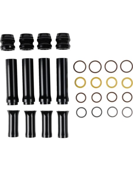 ARLEN NESS Ventilsteuerung - PUSHROD TUBE COVERS 10G BLACK
