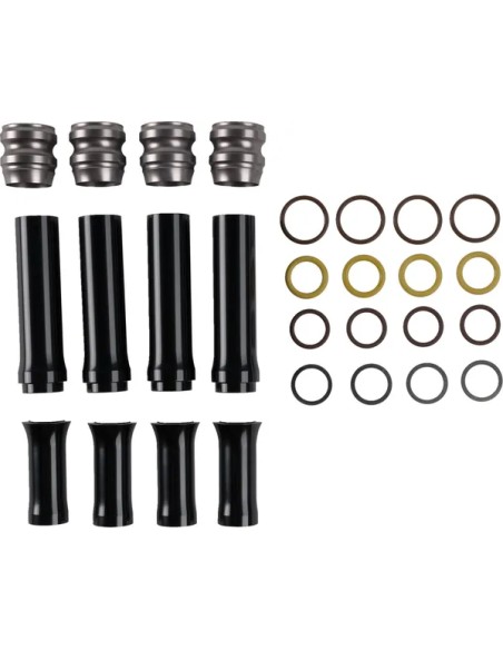 ARLEN NESS Ventilsteuerung - PUSHROD TUBE COVERS 10G TITANI