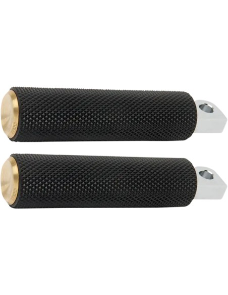 ARLEN NESS Fußrasten - FOOTPEGS - KNURLED - BRASS