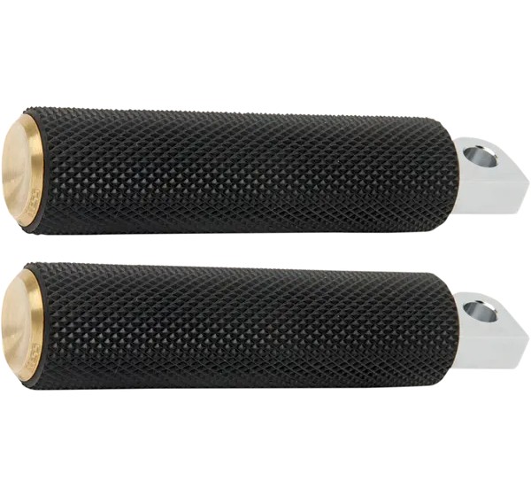 ARLEN NESS Fußrasten - FOOTPEGS - KNURLED - BRASS