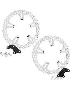 15" Big Brake Jagged Floating Rotor Kit