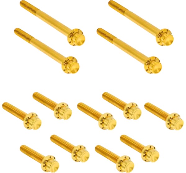 ARLEN NESS Montagematerial & Zubehör - BOLT KIT TITANIUM - FLT 17-25